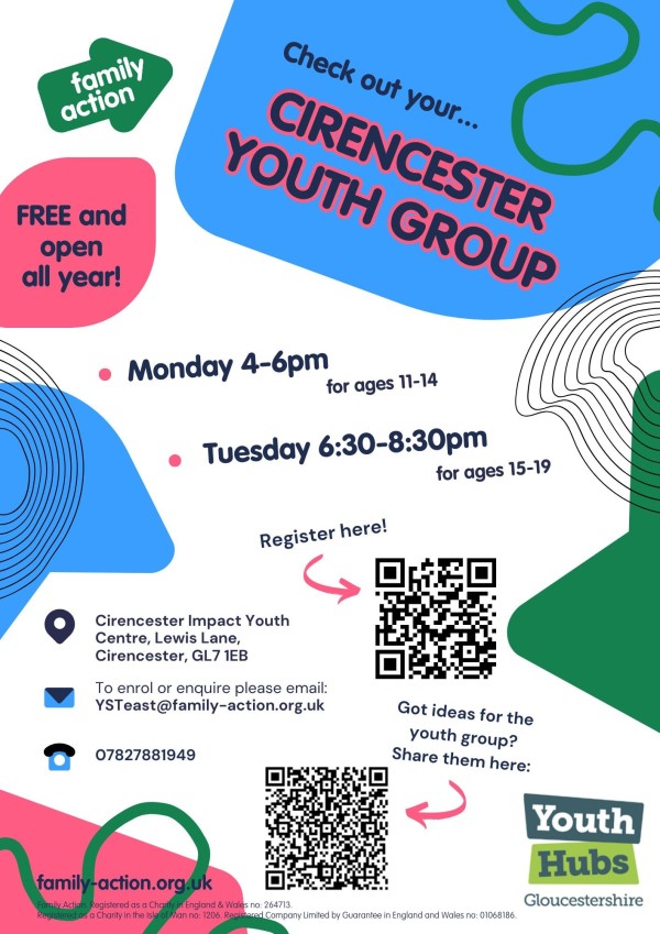 Cirencester Youth Poster